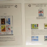 Fussballweltmeisterschaft Argentinien 1978, im Lindner Vordruck