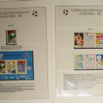 Fussballweltmeisterschaft Argentinien 1978, im Lindner Vordruck