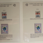 Fussballweltmeisterschaft Argentinien 1978, im Lindner Vordruck