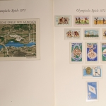 Olympische Spiele 1972 in München, postfrische Slg. im Borek Vordruck