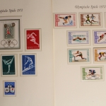 Olympische Spiele 1972 in München, postfrische Slg. im Borek Vordruck
