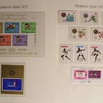 Olympische Spiele 1972 in München, postfrische Slg. im Borek Vordruck