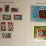 Olympische Spiele 1972 in München, postfrische Slg. im Borek Vordruck