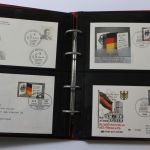 Deutschland (BRD) Ersttagsbriefe Sammlung in 6 Leuchtturm Ringbindern