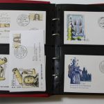 Deutschland (BRD) Ersttagsbriefe Sammlung in 6 Leuchtturm Ringbindern
