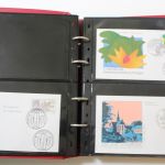 Deutschland (BRD) Ersttagsbriefe Sammlung in 6 Leuchtturm Ringbindern