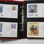 Deutschland (BRD) Ersttagsbriefe Sammlung in 6 Leuchtturm Ringbindern