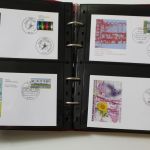 Deutschland (BRD) Ersttagsbriefe Sammlung in 6 Leuchtturm Ringbindern