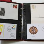Deutschland (BRD) Ersttagsbriefe Sammlung in 6 Leuchtturm Ringbindern