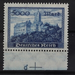 Deutsches Reich, MiNr. 261 b Unterrand, postfrisch, geprüft Infla