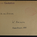 Wuppertal - Barmen, Gebühr bezahlt, 20.8.45