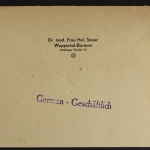 Wuppertal - Barmen, Gebühr bezahlt, 20.8.45