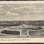 Berlin, Blick nach dem opympischen Stadion vom Glockenturm