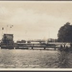 Bremen OT Vegesack, Strandlust mit Bootsanleger, Inh. C. Neelmeier