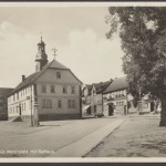 Schlotheim in Thür., Marktplatz mit Rathaus