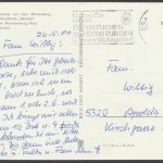 Brandenburg, Friedenswarte auf dem Marienberg, Konsum-Kaufhalle, Blick über Brandenburg