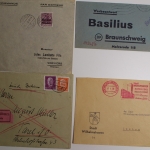 Belege & Briefstücke, dabei einige bessere Frankaturen & Briefmarken