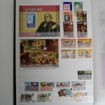 Lesotho + Sambia, überwiegend postfrische Restsammlung