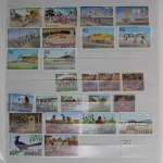 Lesotho + Sambia, überwiegend postfrische Restsammlung