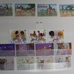 Lesotho + Sambia, überwiegend postfrische Restsammlung