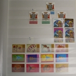 Lesotho + Sambia, überwiegend postfrische Restsammlung