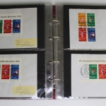 Deutschland (BRD), Briefe mit Blockausgaben und Blockeinzelmarken