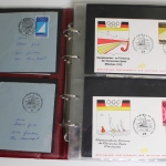 Deutschland (BRD), Briefe mit Blockausgaben und Blockeinzelmarken