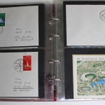 Deutschland (BRD), Briefe mit Blockausgaben und Blockeinzelmarken