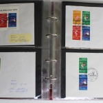 Deutschland (BRD), Briefe mit Blockausgaben und Blockeinzelmarken