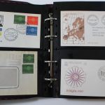 Europa Union (CEPT), Sammlung in 6 Alben, auch Belege!
