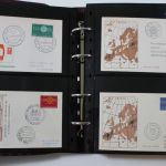 Europa Union (CEPT), Sammlung in 6 Alben, auch Belege!