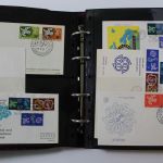 Europa Union (CEPT), Sammlung in 6 Alben, auch Belege!