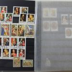 Motivsammlung "Weihnachten", Sammlung in 4 Alben, auch Belege!
