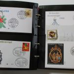 Motivsammlung "Weihnachten", Sammlung in 4 Alben, auch Belege!