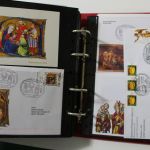 Motivsammlung "Weihnachten", Sammlung in 4 Alben, auch Belege!