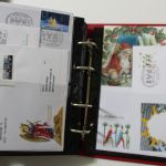 Motivsammlung "Weihnachten", Sammlung in 4 Alben, auch Belege!