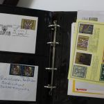 Motivsammlung "Weihnachten", Sammlung in 4 Alben, auch Belege!