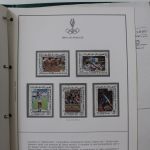 Motivsammlung "Olympiaden" in 7 Einsteckalben