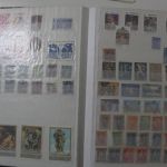 Briefmarken Posten, 14 Alben mit Marken aus vielen Ländern