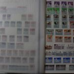 Briefmarken Posten, 12 Alben mit Marken aus vielen Ländern