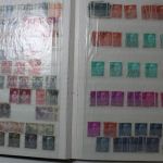 Briefmarken Posten, 13 Alben mit Marken aus vielen Ländern