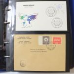 Briefmarken Posten, 13 Alben mit Marken aus vielen Ländern