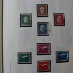 Briefmarken Deutschland Posten in 12 Alben + einige Mappen
