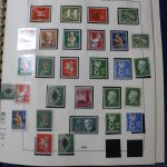 Briefmarken Deutschland Posten in 12 Alben + einige Mappen