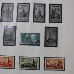 Briefmarken Deutschland Posten in 12 Alben + einige Mappen
