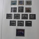 Briefmarken Deutschland Posten in 12 Alben + einige Mappen
