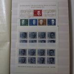 Briefmarken Deutschland Posten in 12 Alben + einige Mappen