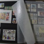 Briefmarken Deutschland Posten in 12 Alben + einige Mappen