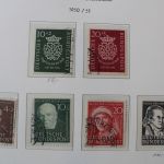 Briefmarken Deutschland-Posten BRD, Saarland und DDR