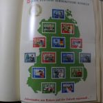 Briefmarken Deutschland-Posten BRD, Saarland und DDR